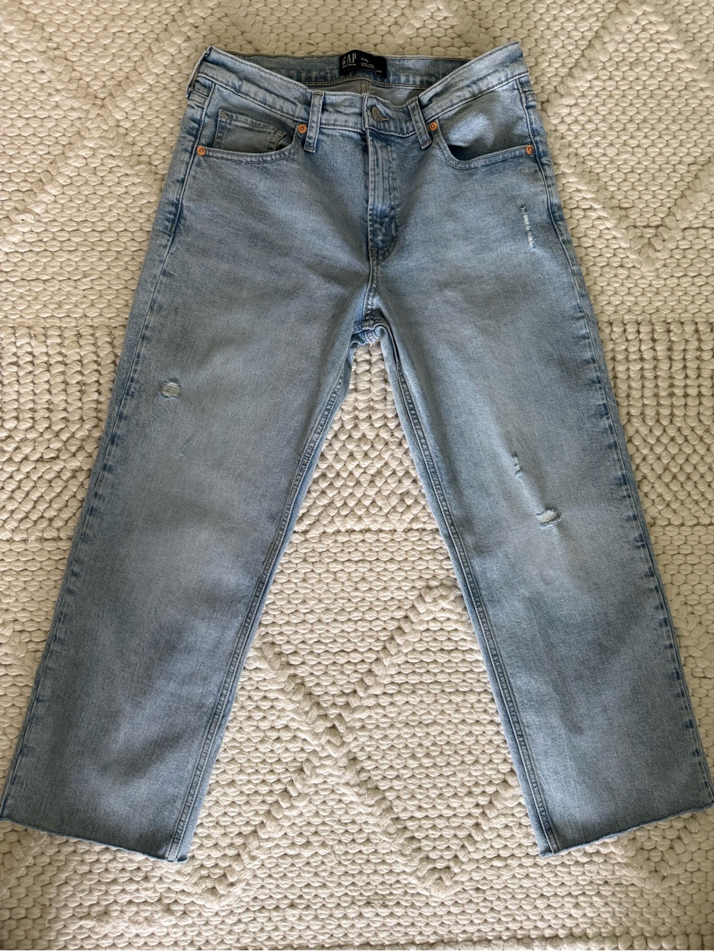 Gap Light Wash Women's Straight Leg Jeans